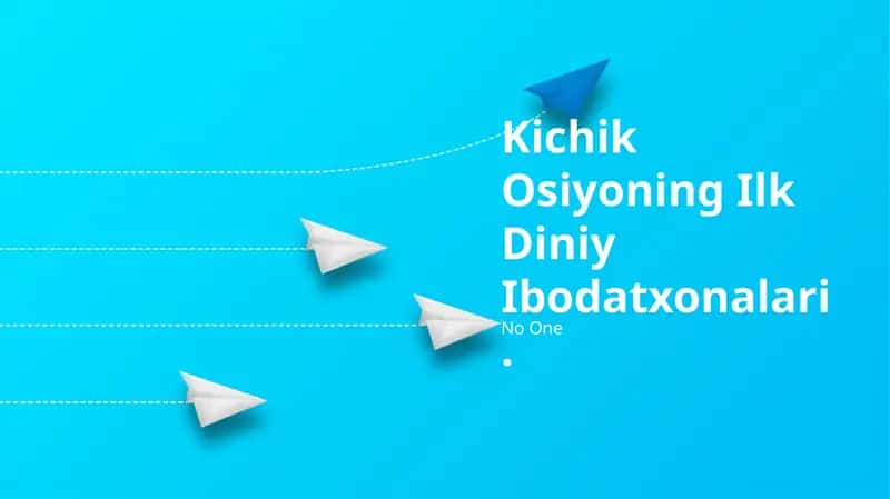 Kichik Osiyoning Ilk Diniy Ibodatxonalari 1