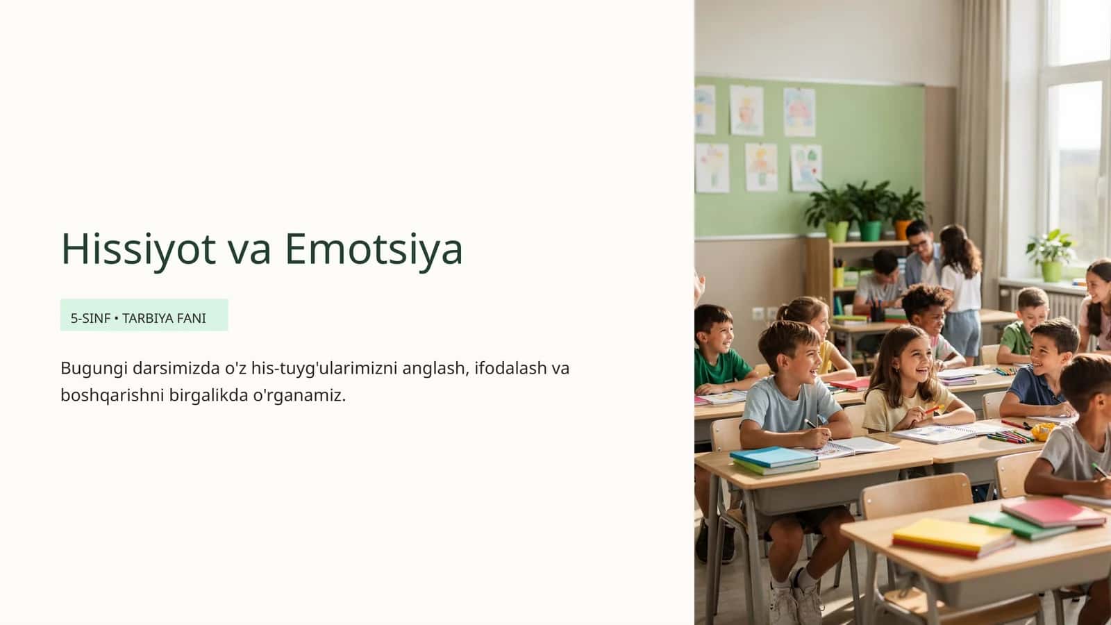 Hissiyot va Emotsiya 1