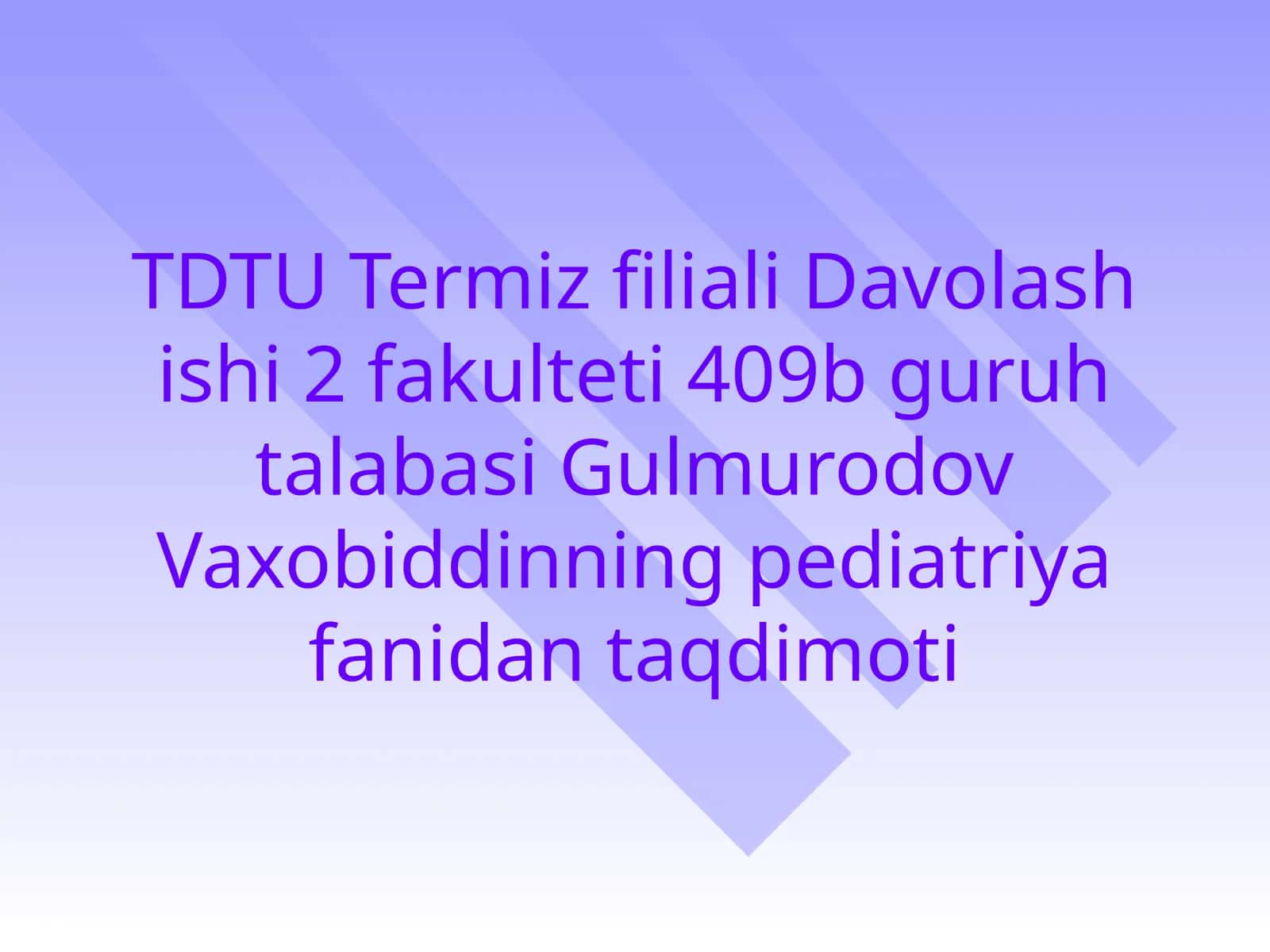 Tizimli Qizil Bo`richa 1