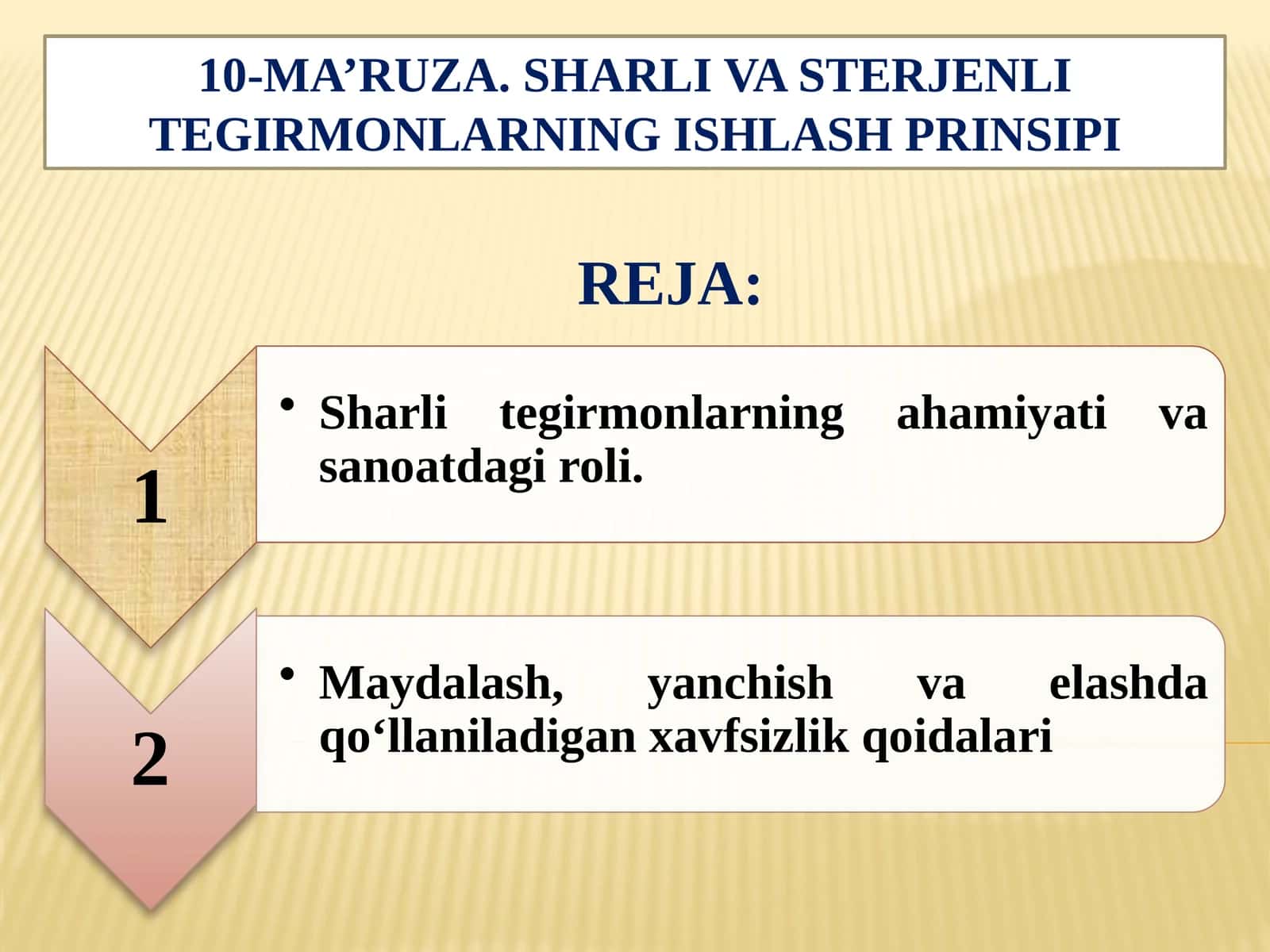 SHARLI VA STERJENLITEGIRMONLARNING ISHLASH PRINSIPI 1