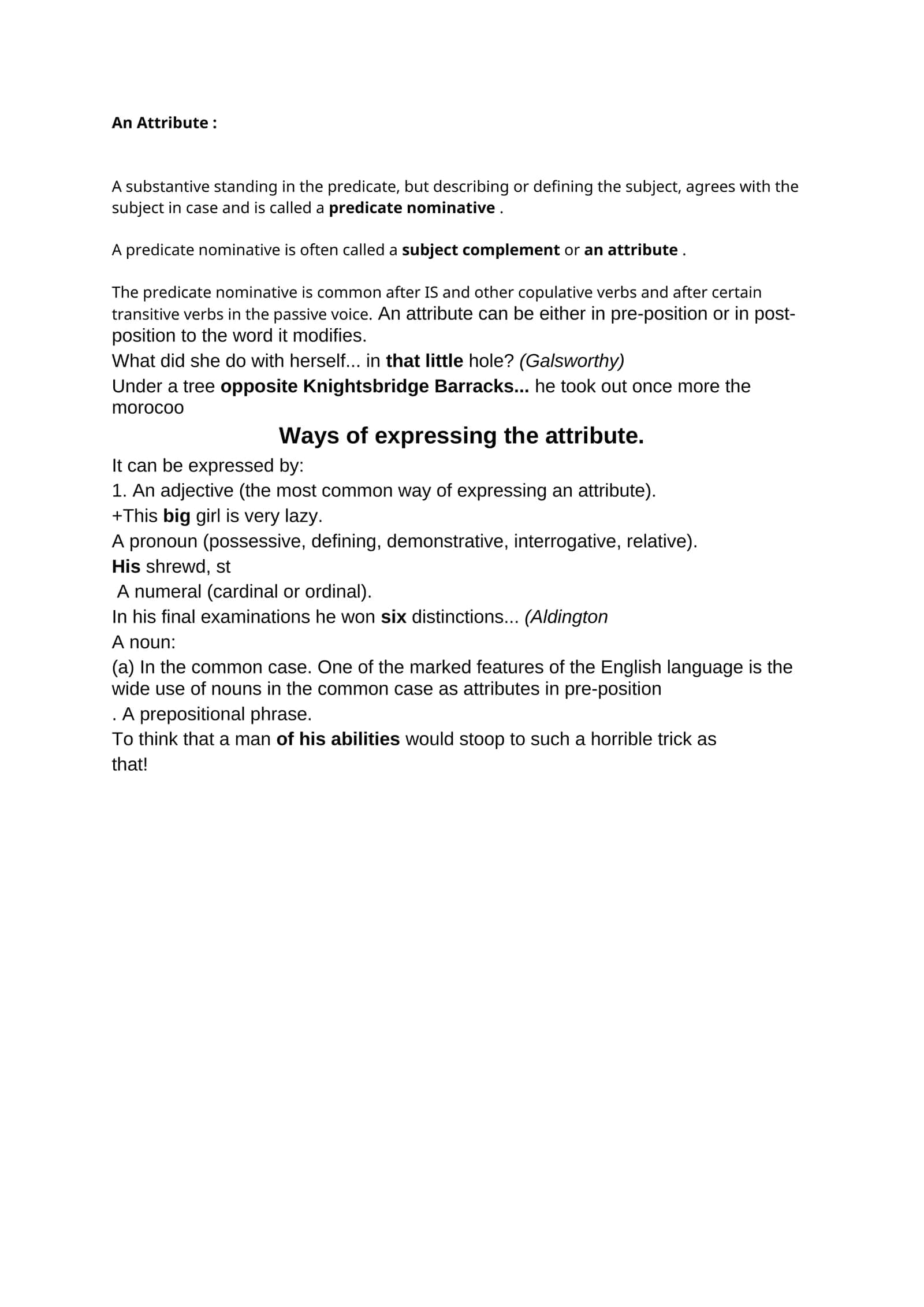 An Attribute 1