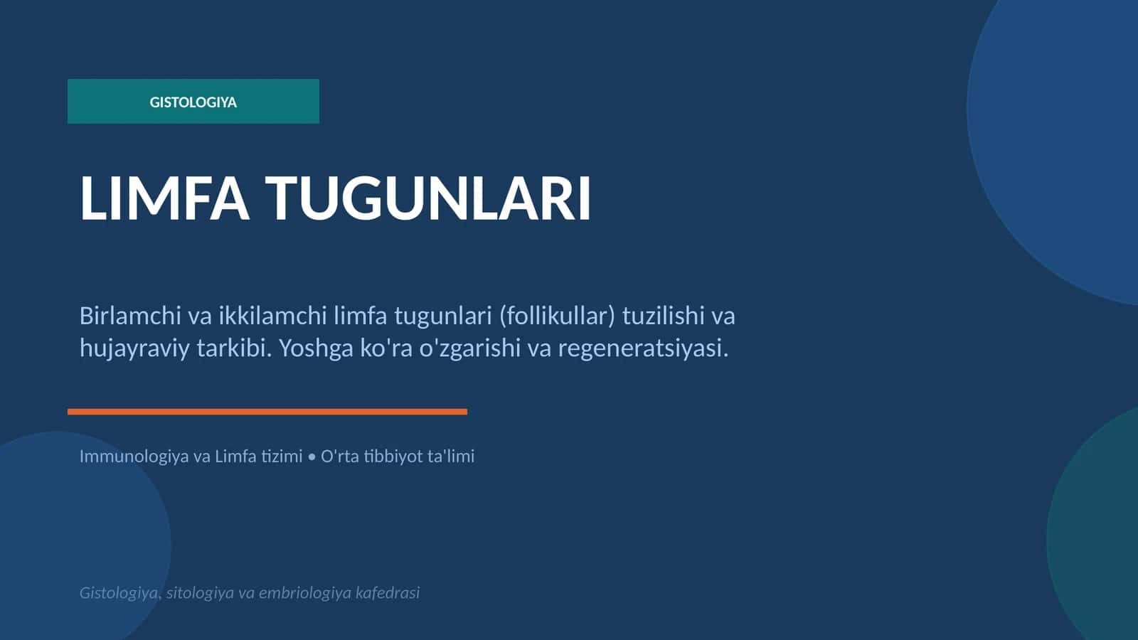 GISTOLOGIYA 1