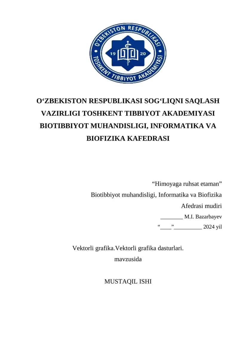 MUSTAQIL ISHI 1