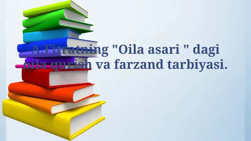 Fitratning "Oila asari" 1