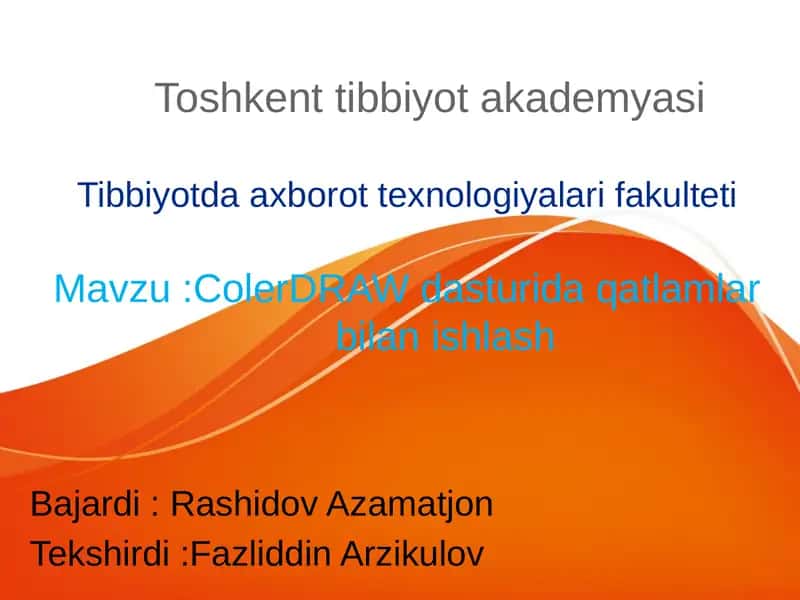 CorelDRAW dasturi 1