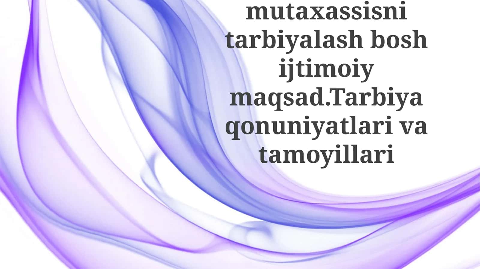 Malakali mutaxassislarning iqtisodiy ta'siri 1