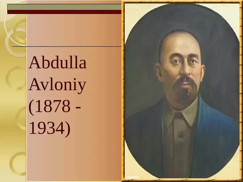 Abdulla Avloniy (1878 - 1934) 1