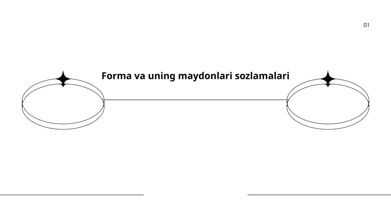 Forma va uning maydonlari sozlamalari 1
