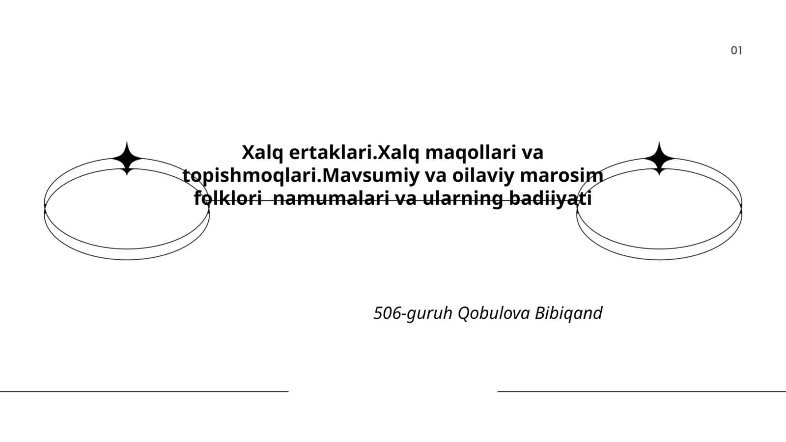 Xalq ertaklari.Xalq maqollari va topishmoqlari 1