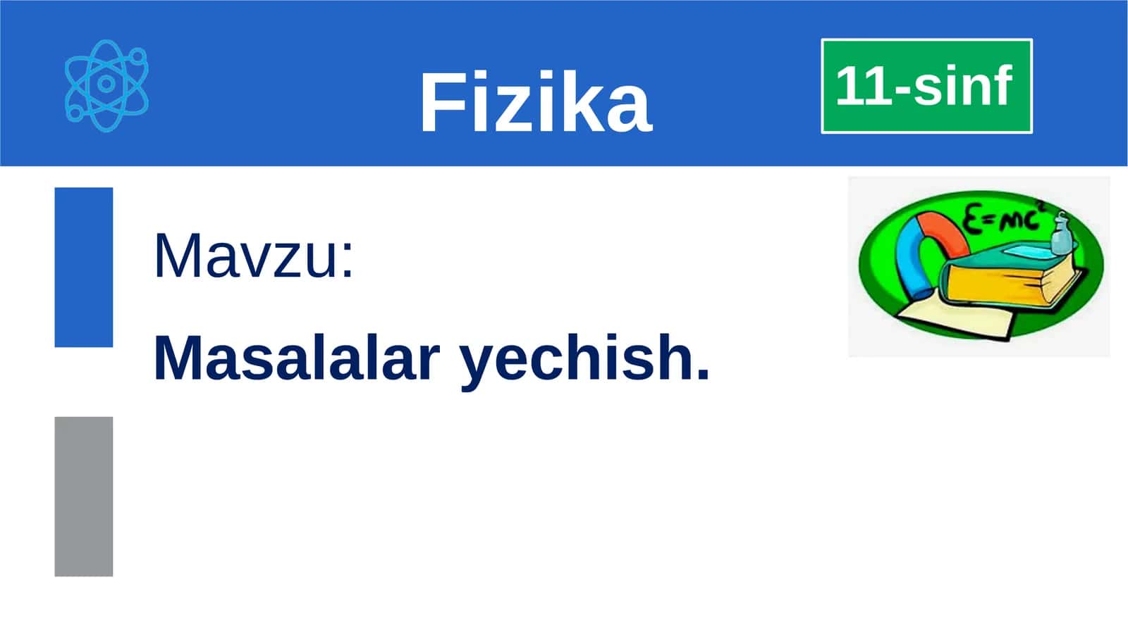 Masalalar yechish 1