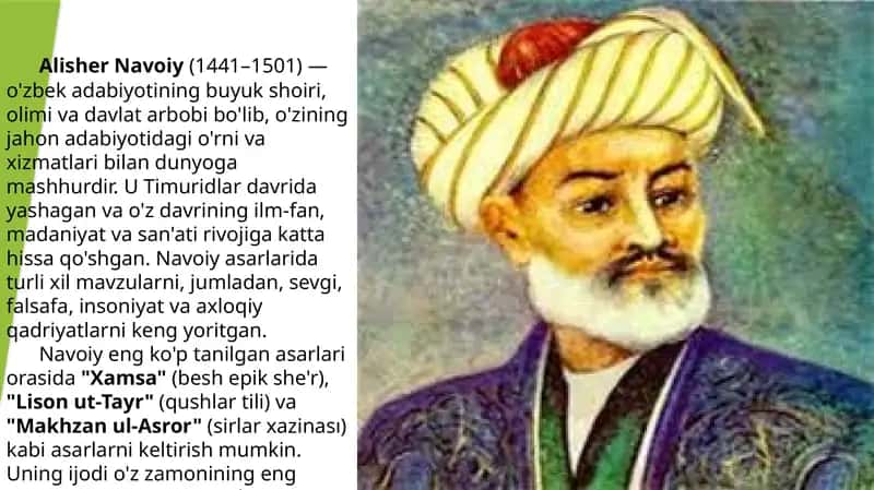 ALisher navoiy 1