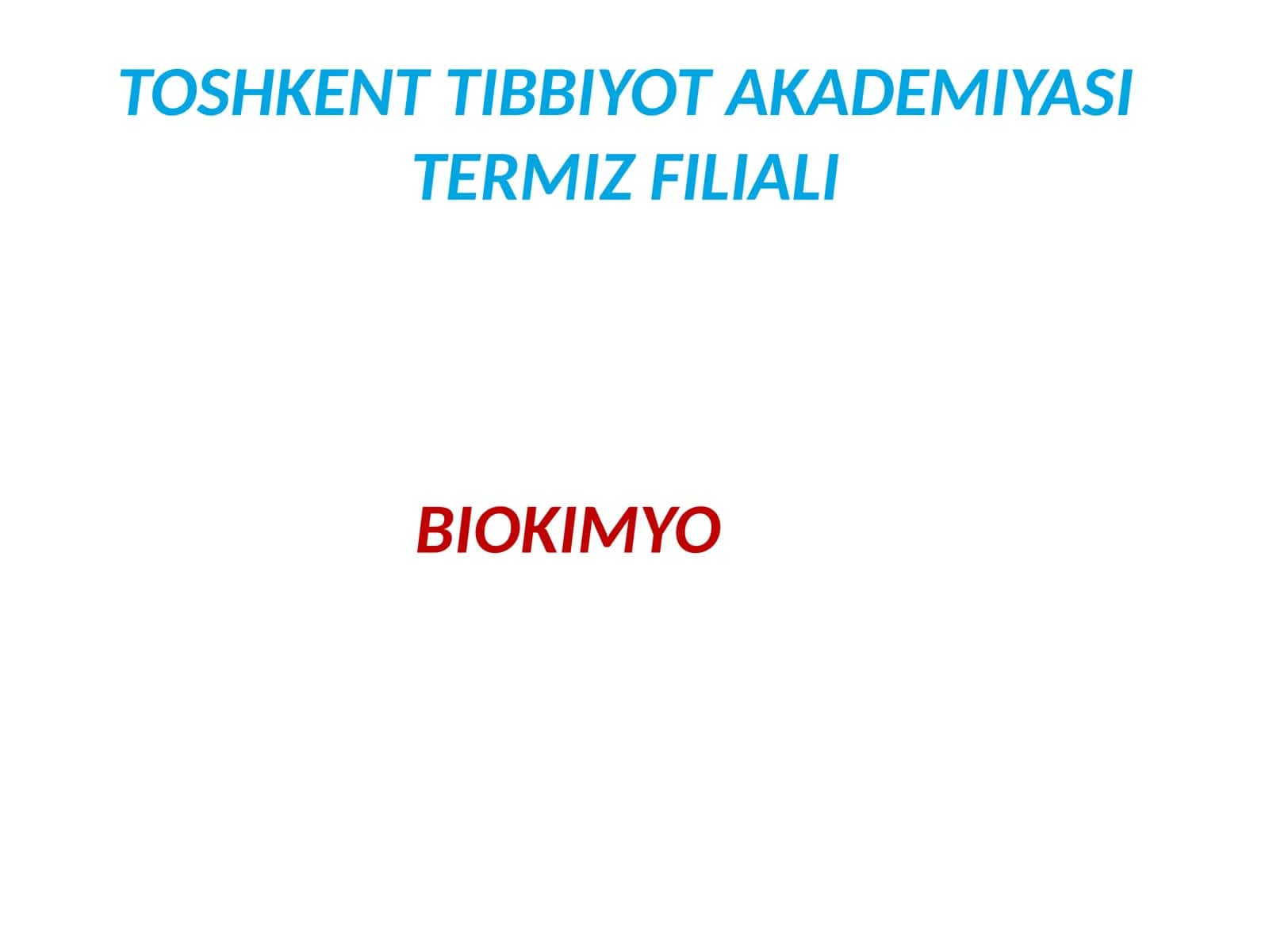 Yogʼ kislotalarining alfa va amega oksidlanishi 1