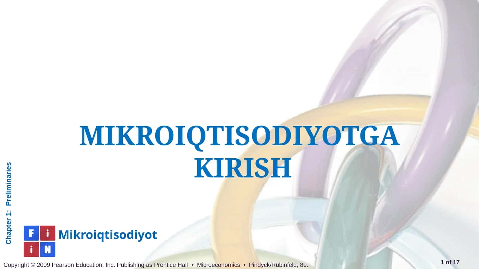 MIKROIQTISODIYOTGA KIRISH 1
