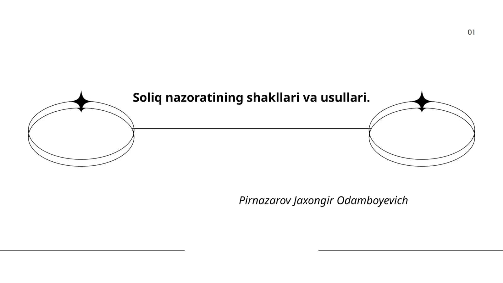 Soliq nazoratining shakllari va usullari 1