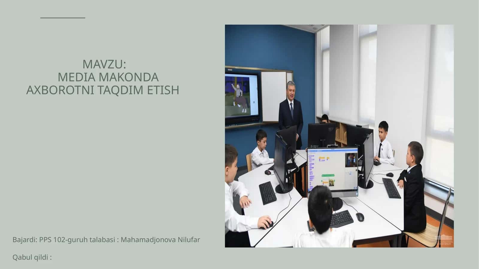 MEDIA MAKONDA AXBOROTNI TAQDIM ETISH 1