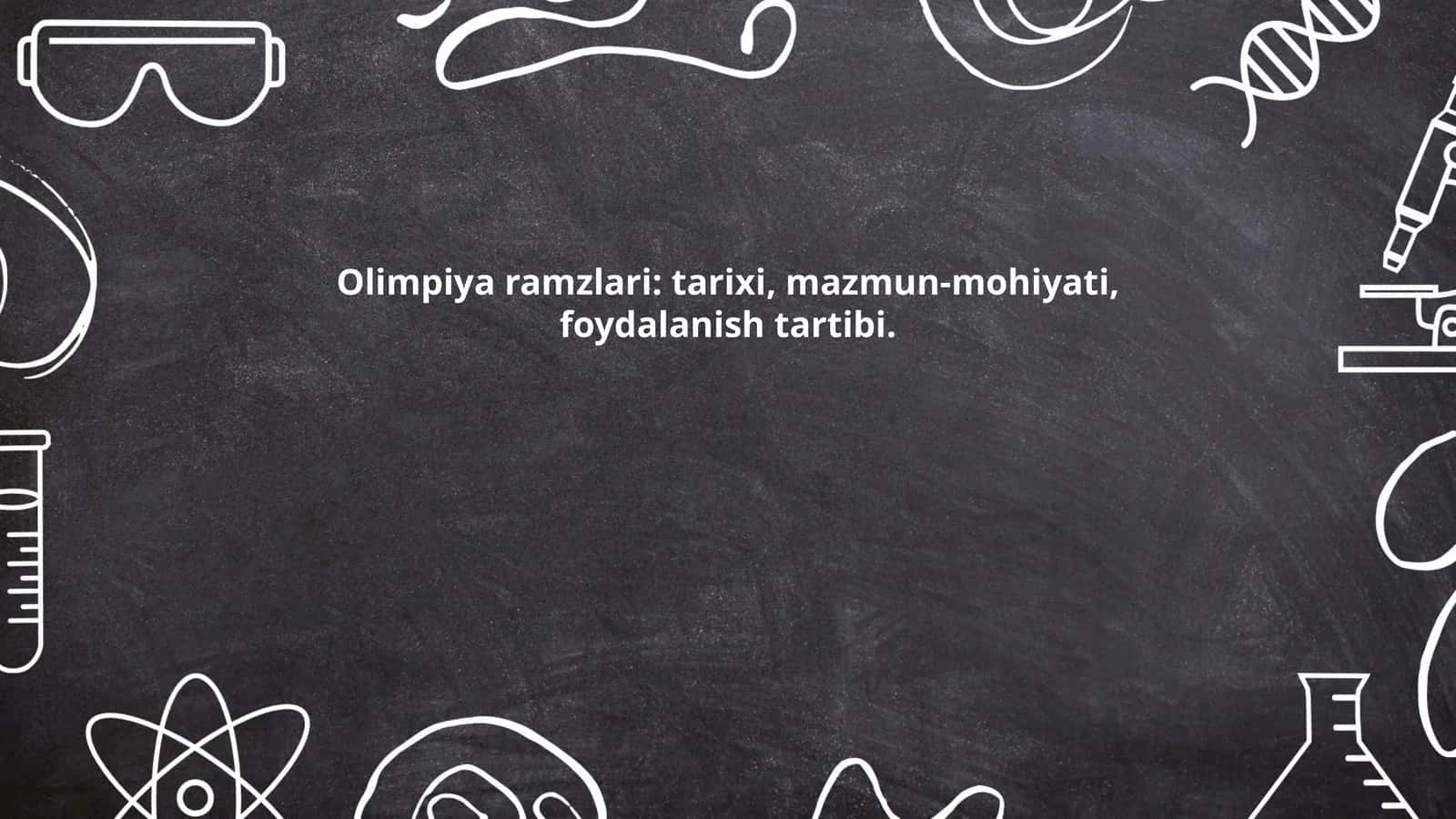 Olimpiya ramzlari 1