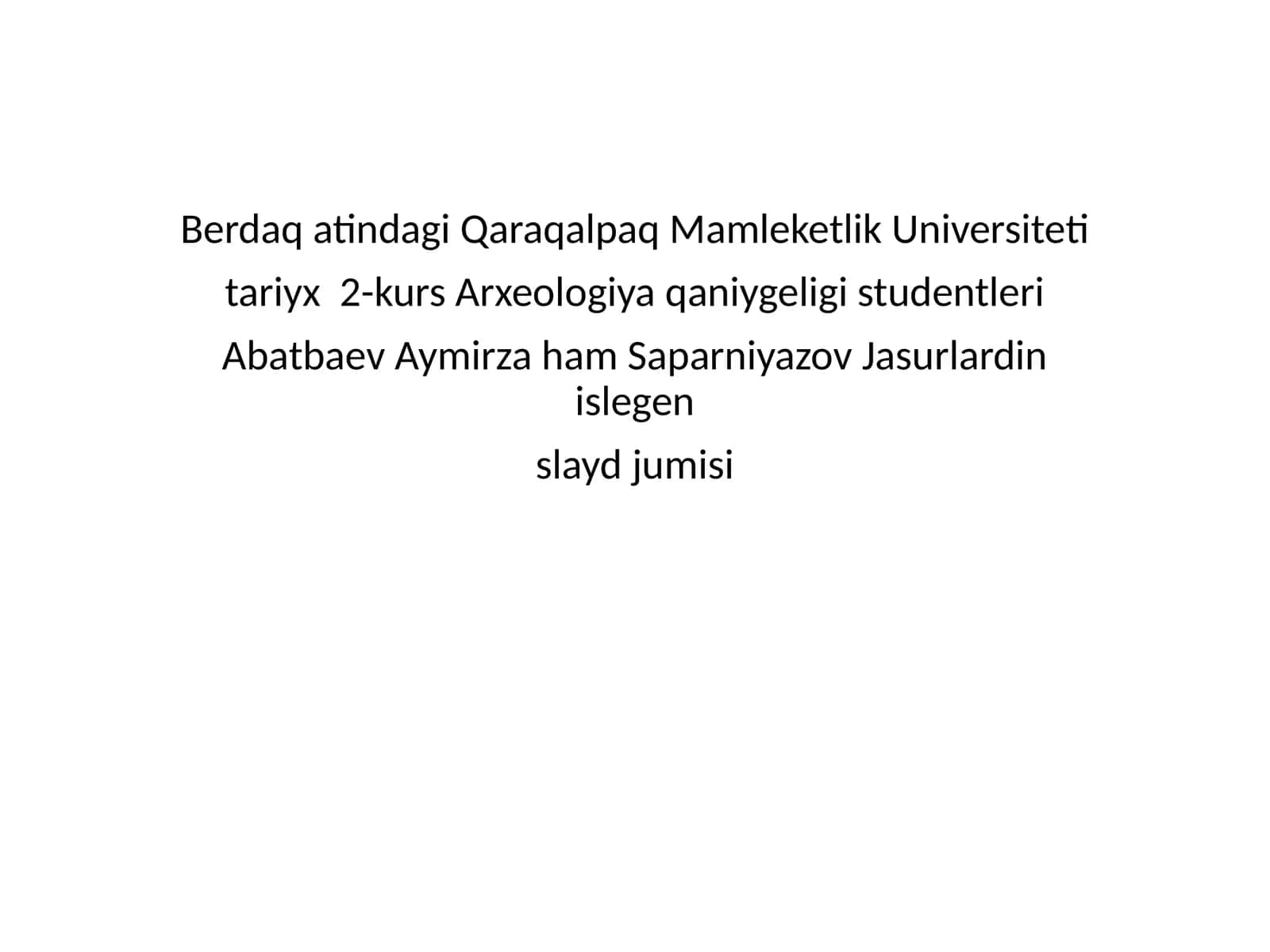 Bronzadawiri Chust madeniyati estelikleri 1