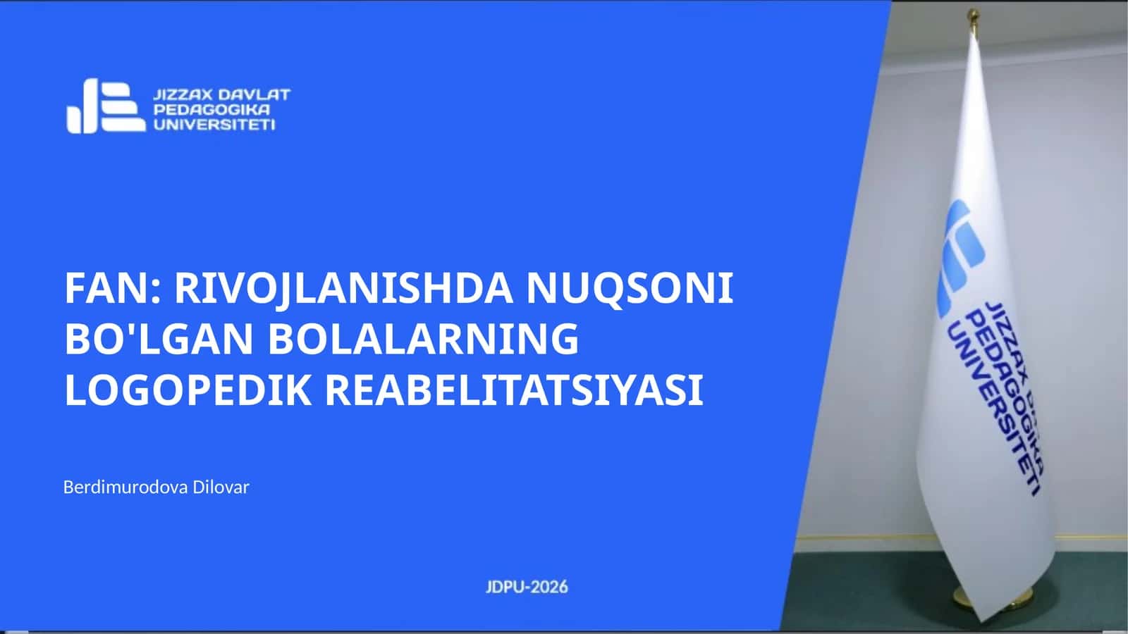 AQLI ZAIF BOLALARDA NUTQ RIVOJLANISHI 1