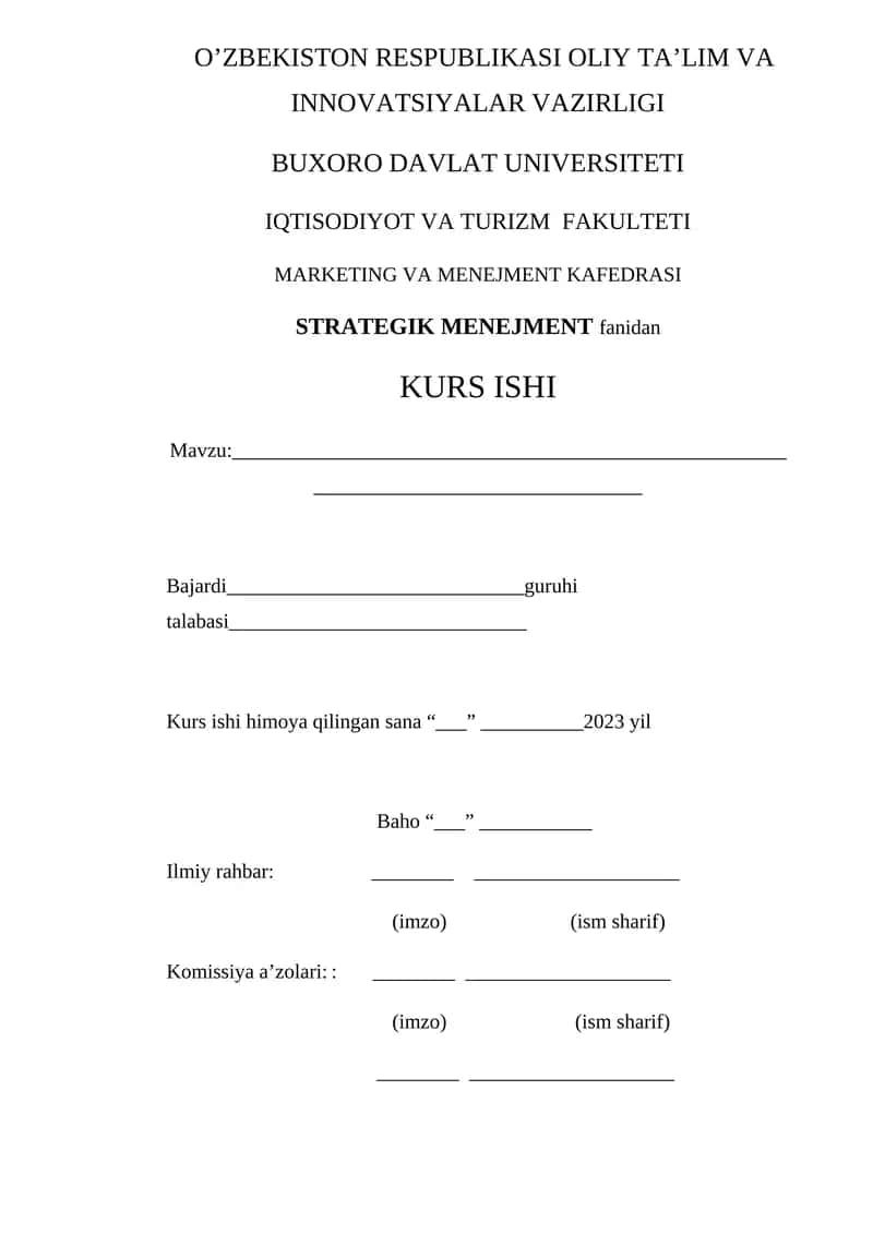 Kurs Ishi 1