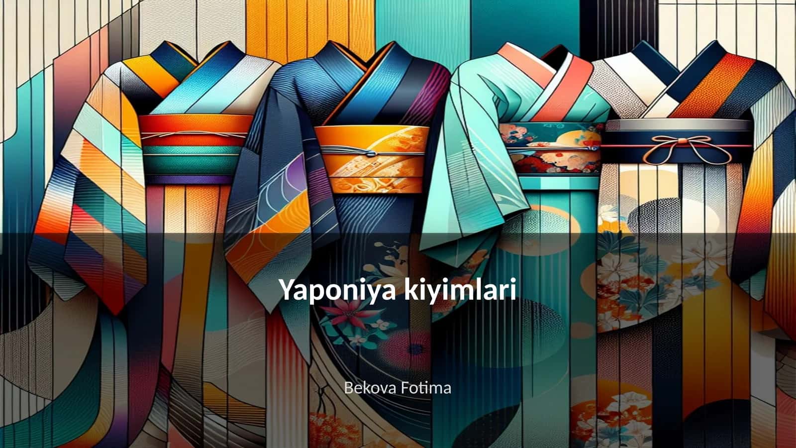 Yaponiya kiyimlari 1
