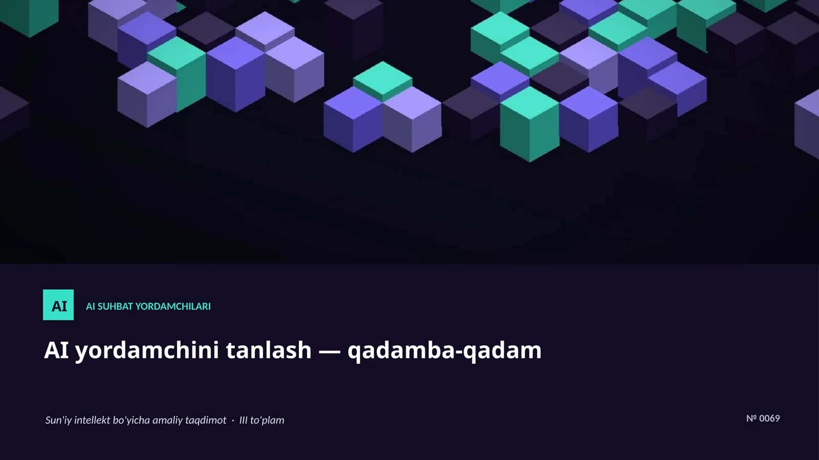 AI SUHBAT YORDAMCHILARI 1