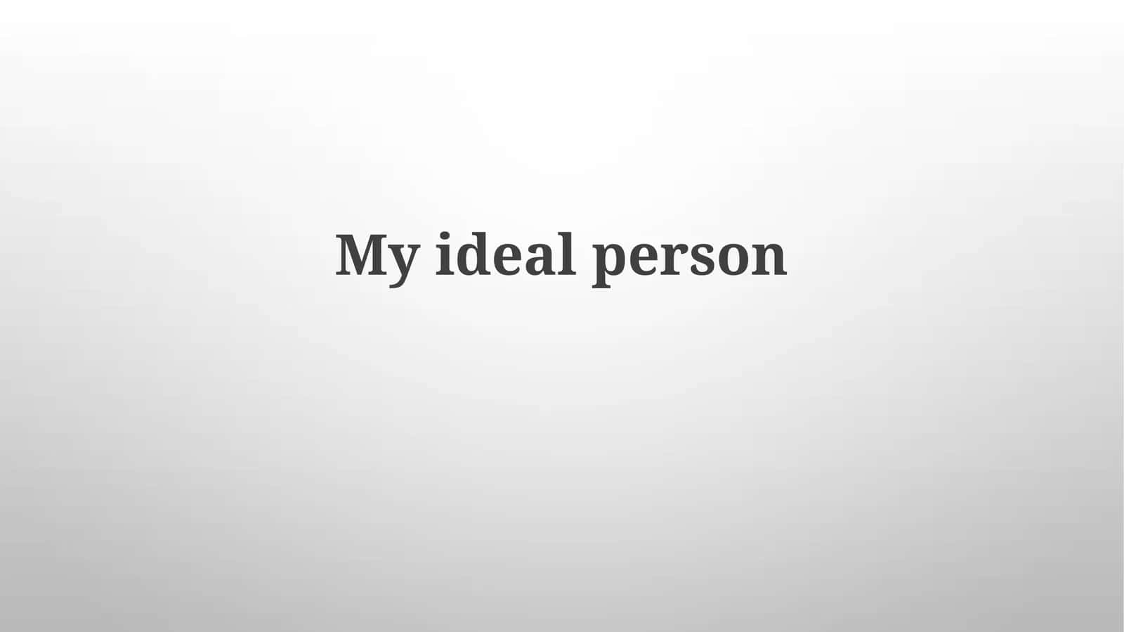 Ideal Mening Ideal Insonimning Kelajagi 1
