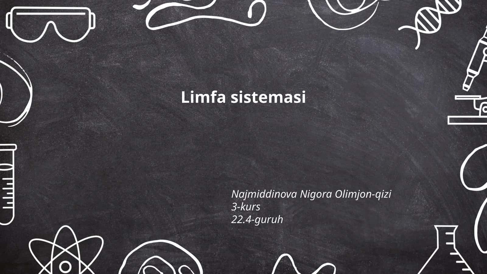 Limfa sistemasi 1