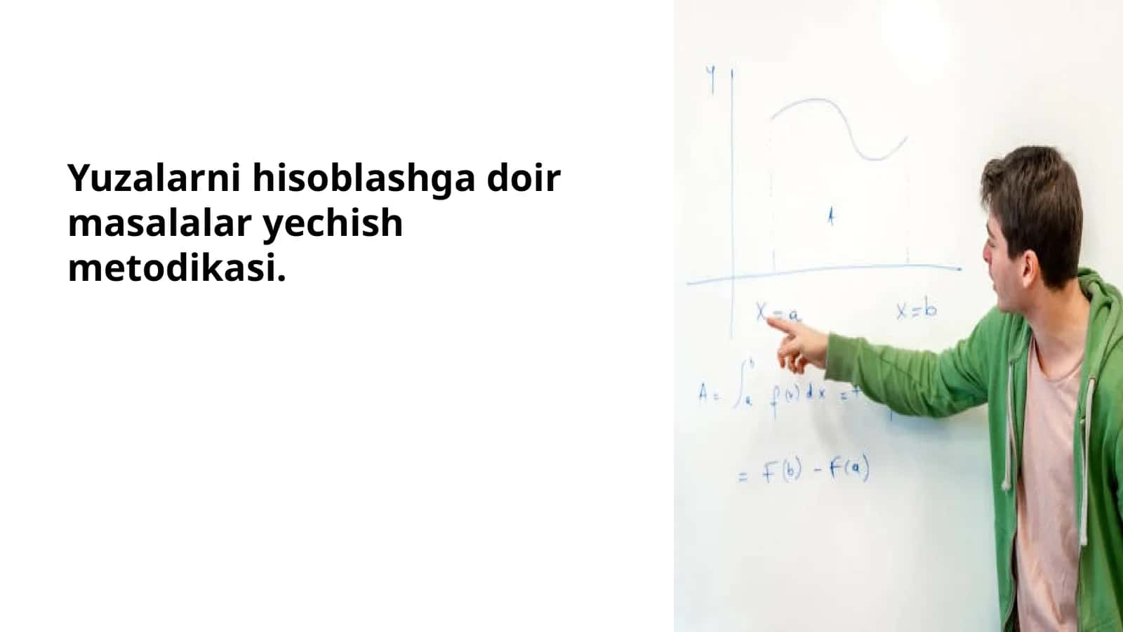 Yuzalarni hisoblashga doir masalalar yechish metodikasi 1