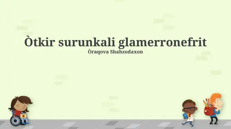 Surunkali glomerulonefrit 1