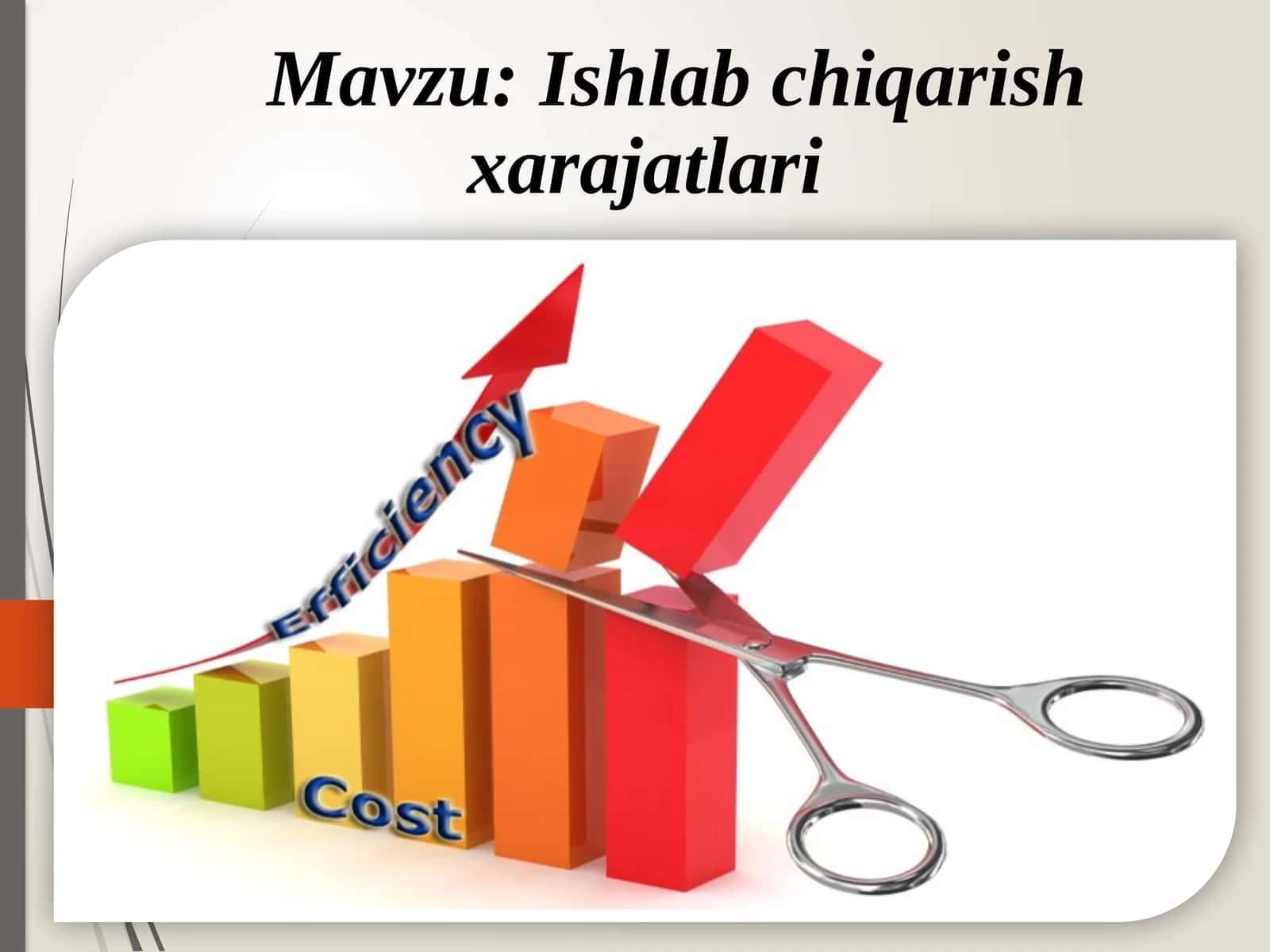 Ishlabchiqarishxarajatlari 1