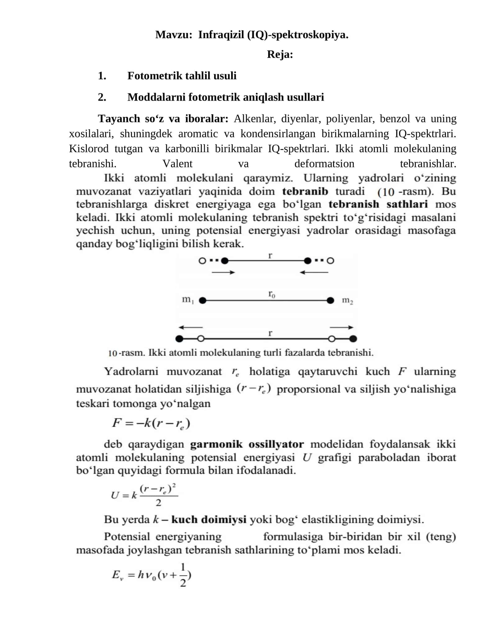 Infraqizil (IQ)-spektroskopiya 1