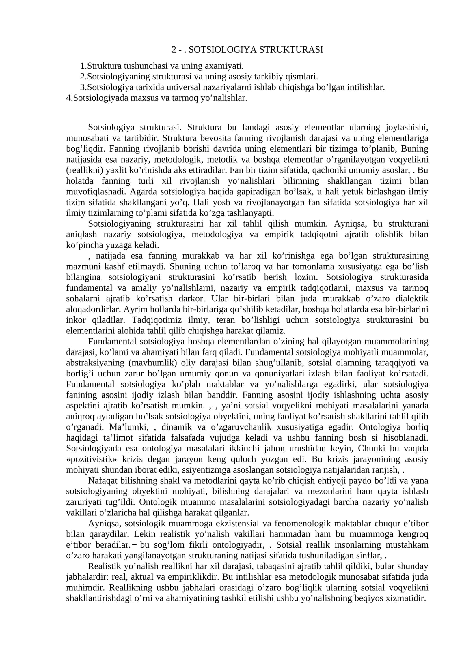 Sotsiologiya Strukturasi 1