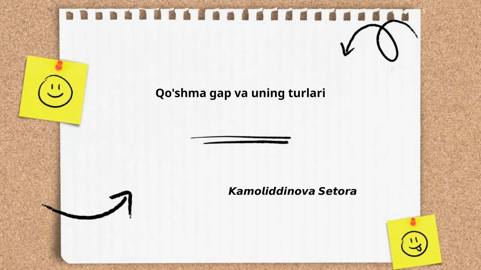Qo'shma gap va uning turlari 1
