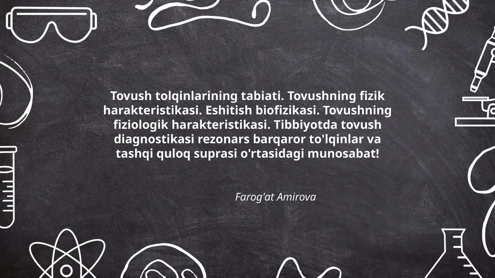 Tovush Tolqinlarining Tabiati 1