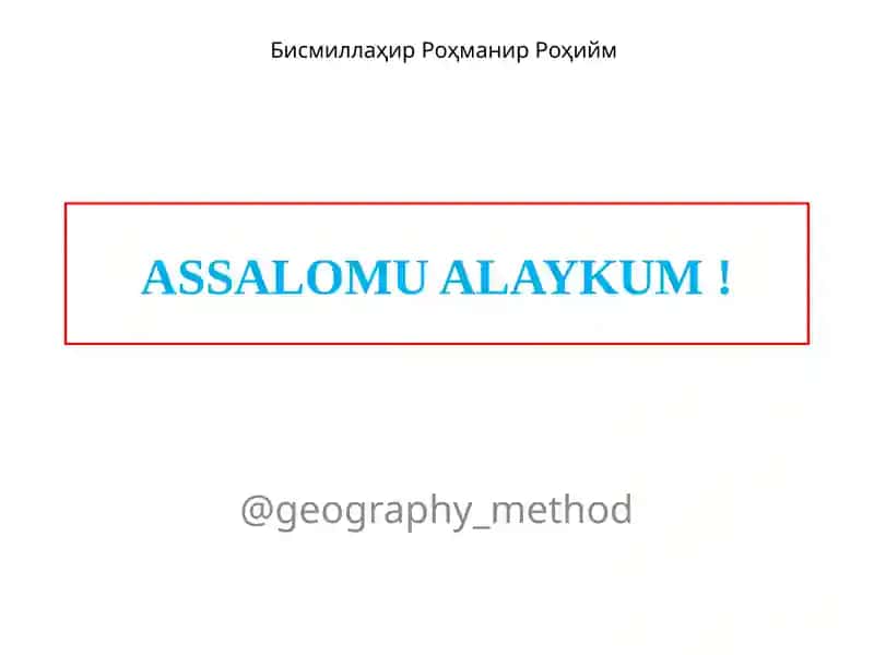 Geografik koordinatalar