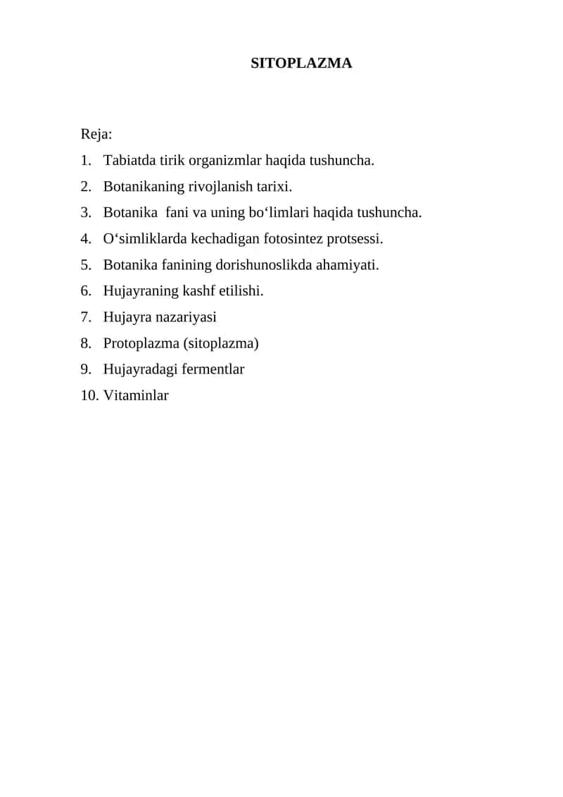 SITOPLAZMA 1