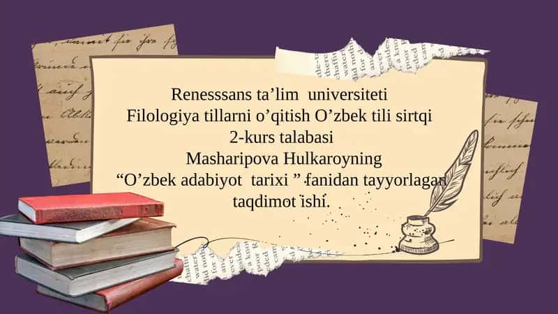 "Sayfi Saroyi she’riyati" 1