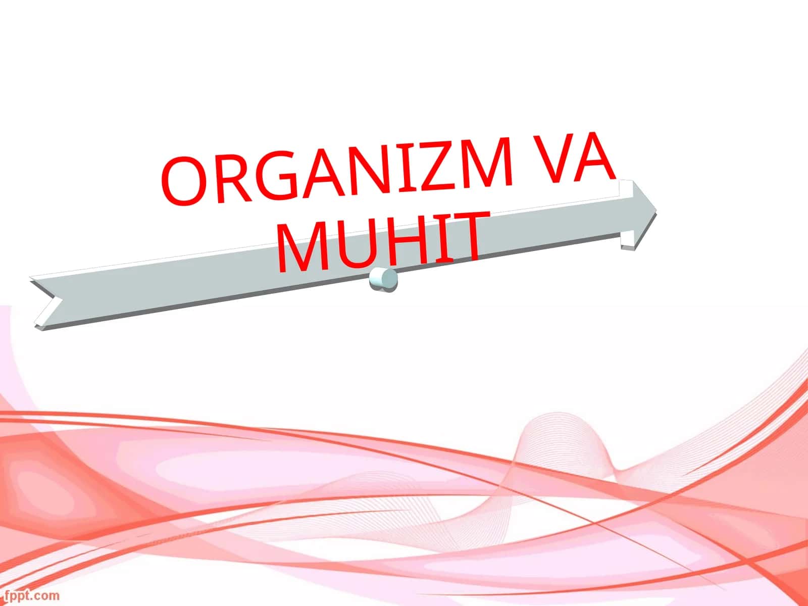 ORGANIZM VA MUHIT 1