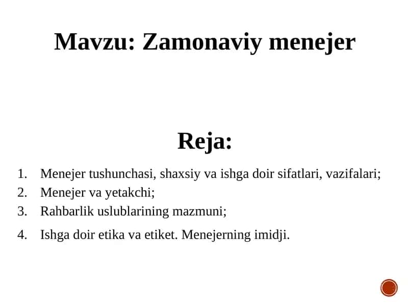 Zamonaviy menejer 1