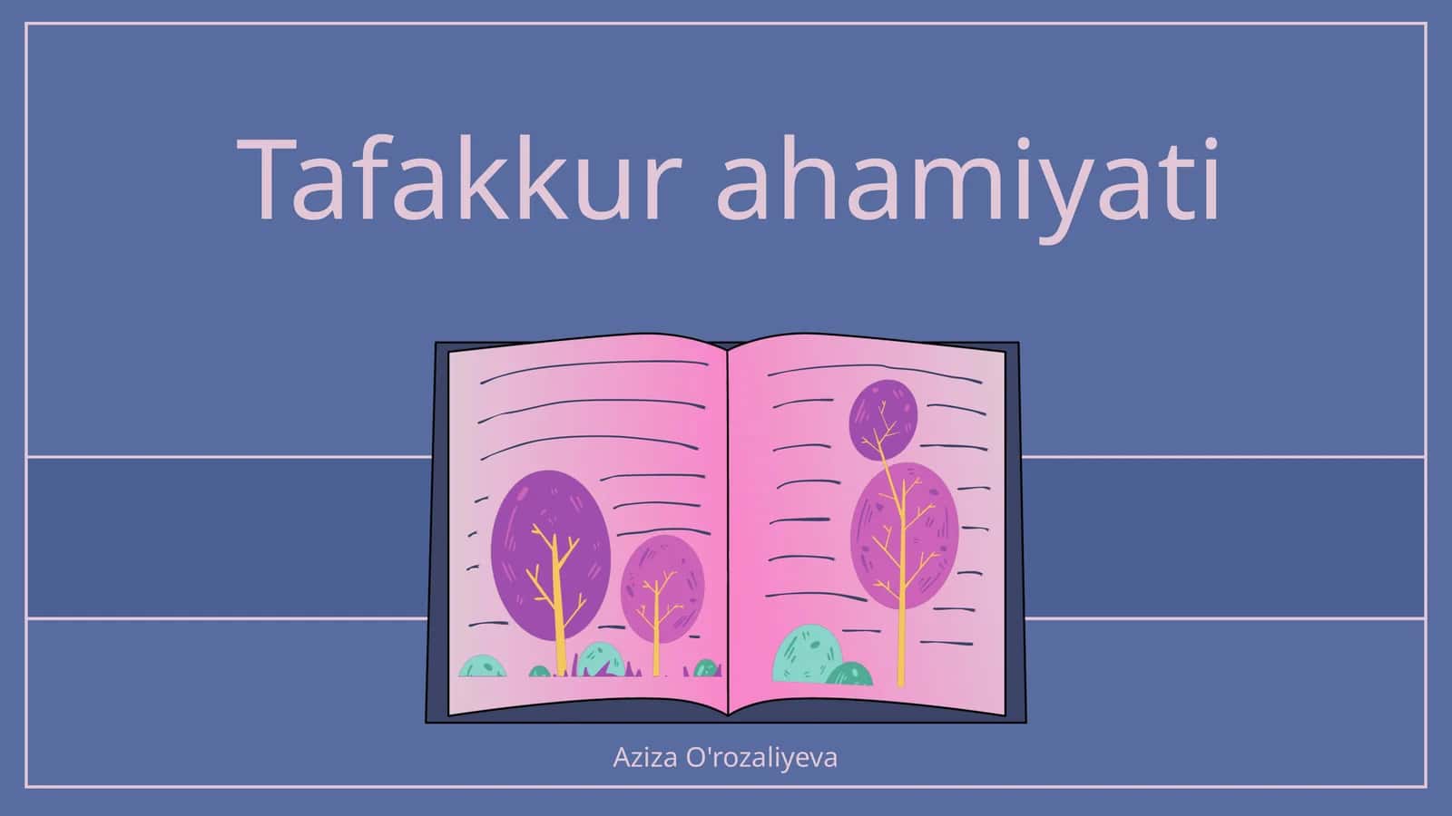 Tafakkur ahamiyati 1