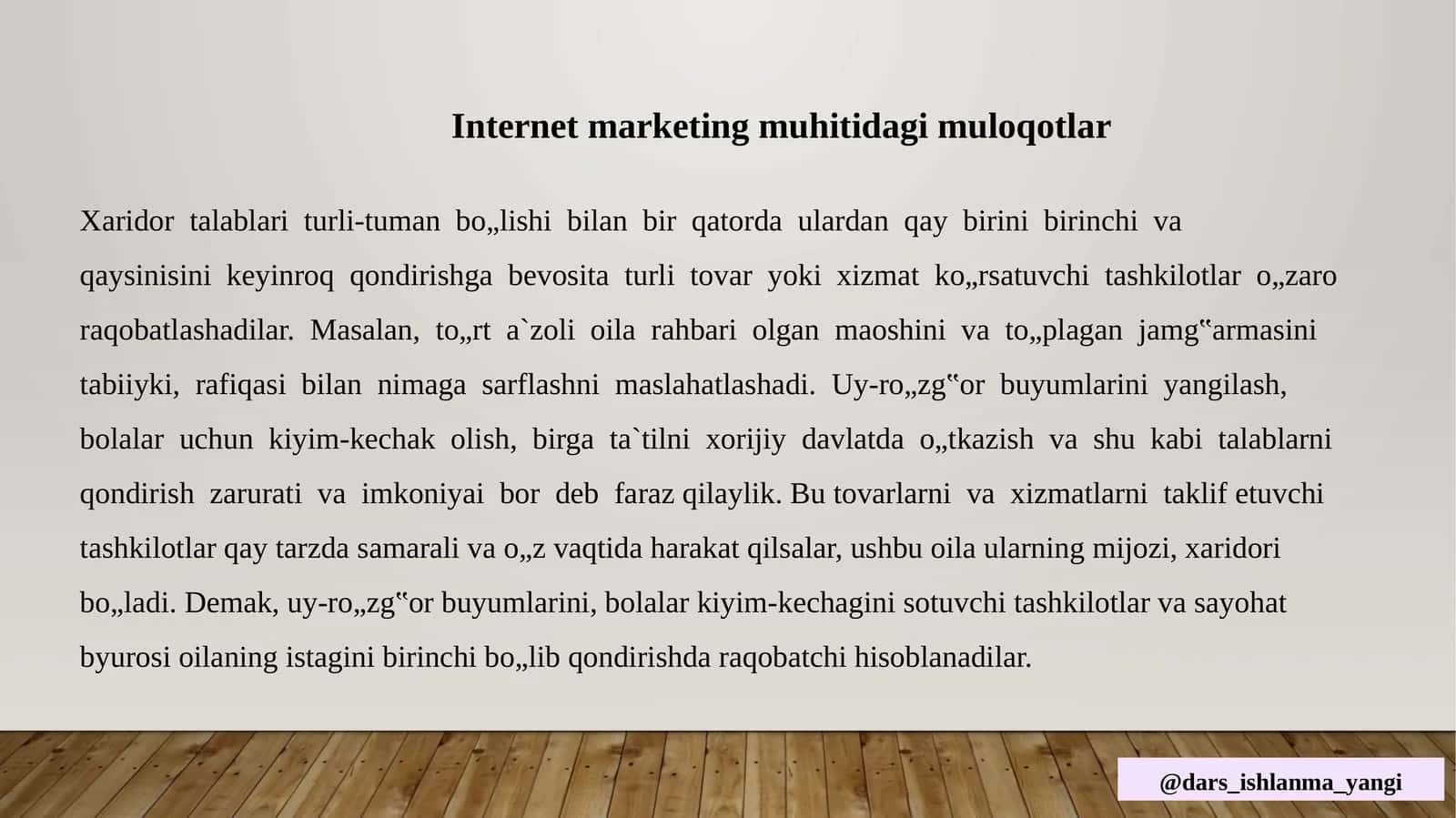 Ta`lim olgan yil kitobi 1