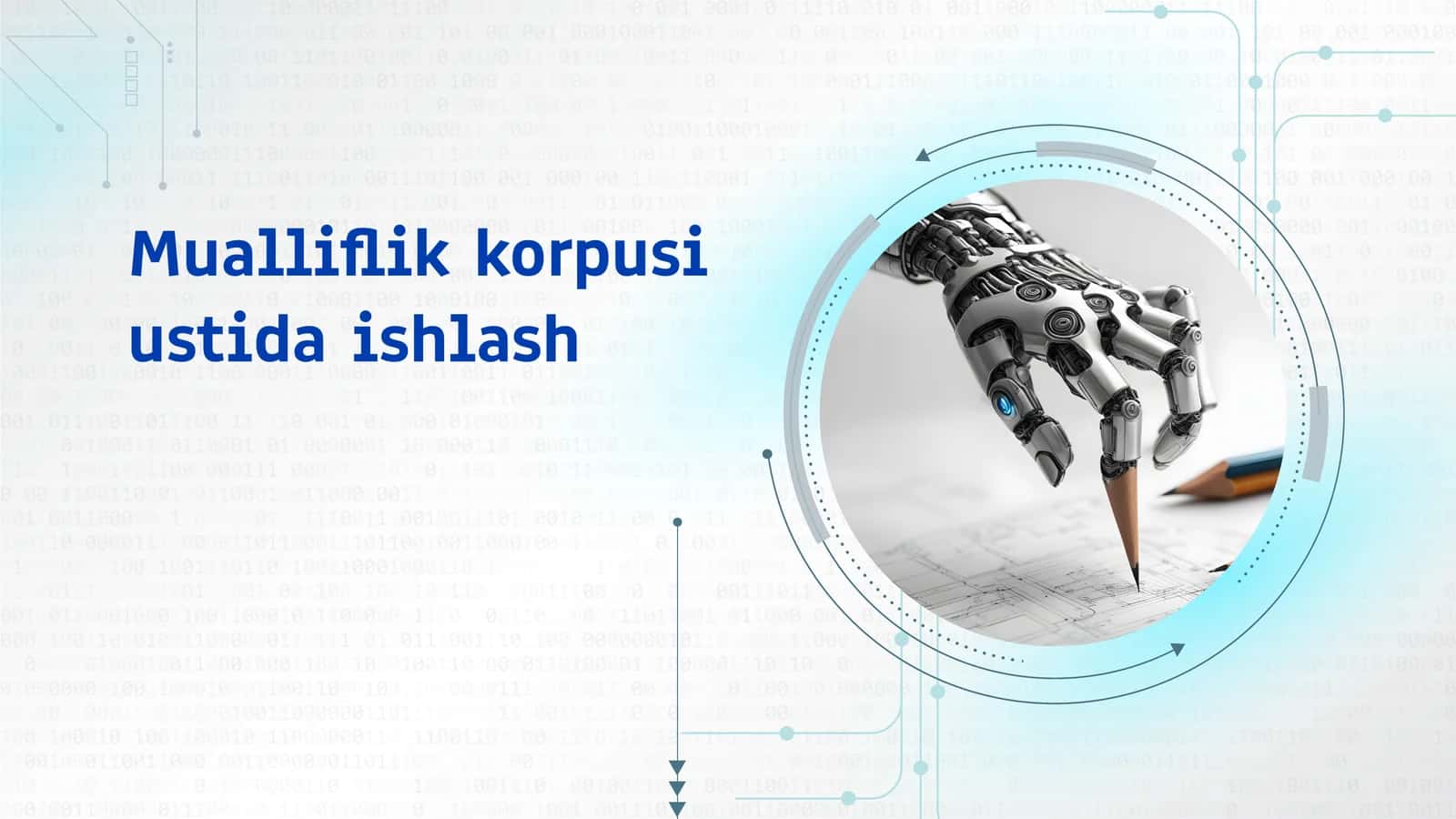 Mualliflik korpusi ustida ishlash 1