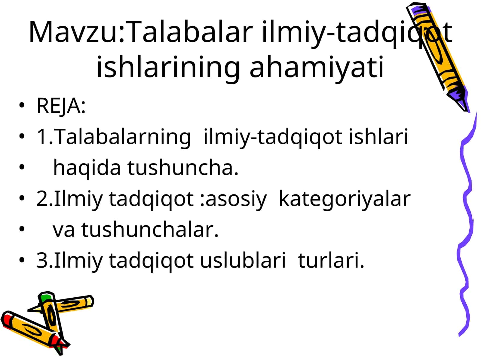 Talabalar ilmiy-tadqiqot ishlarining ahamiyati 1