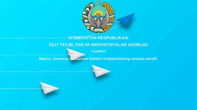 Jismoniy tarbiya tizimi 1