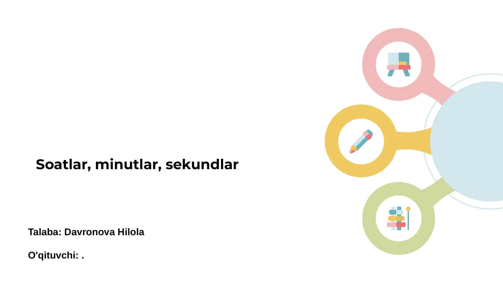 Soatlarning Tarixi 1
