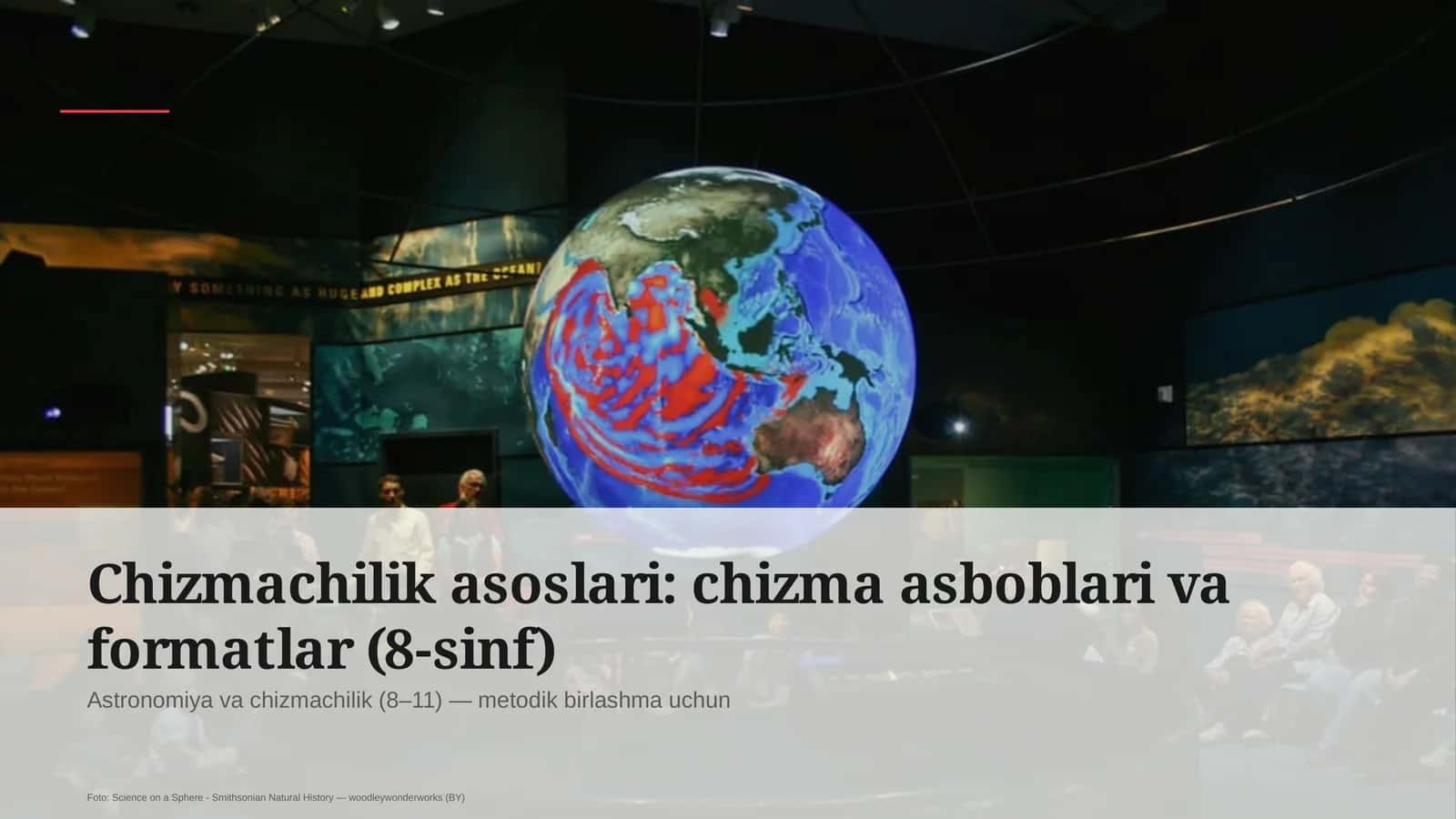 Chizmachilik asoslari: chizma asboblari va formatlar (8-sinf) 1
