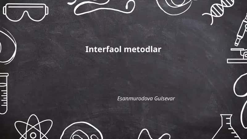 Interfaol metodlar 1