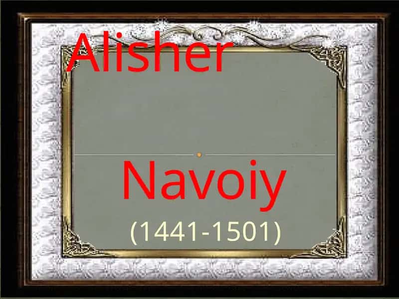 NIZOMIDDIN MIR ALISHER NAVOIY 1