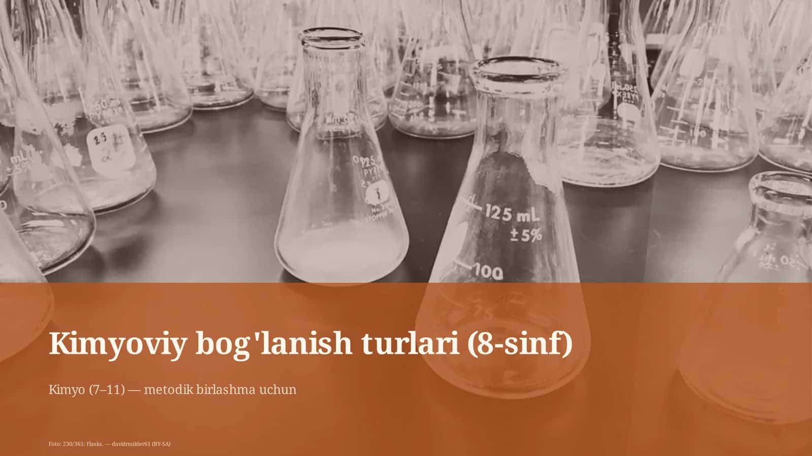 Kimyoviy bog'lanish turlari (8-sinf) 1