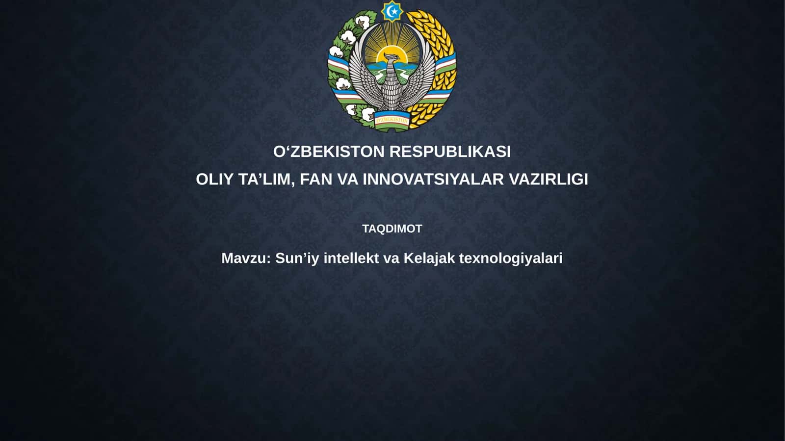 Sun'iy intellekt: Tarix, bugungi kun va kelajak 1